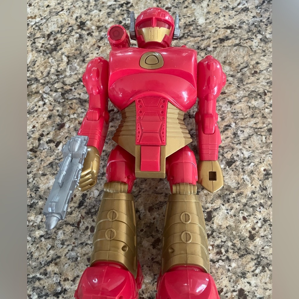 Red & Gold Action Figure